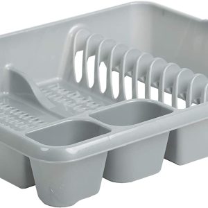 WHAM CASA LARGE DISH DRAINER SILVER