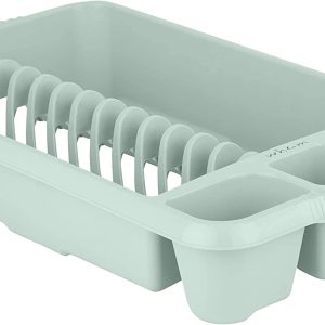 WHAM CASA MEDIUM DISH DRAINER SILVER SAGE
