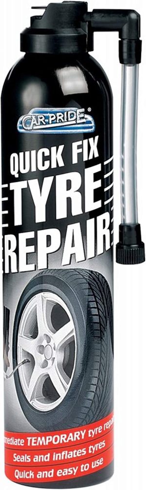 CAR PRIDE QUICK FIX TYRE REPAIR 300ML