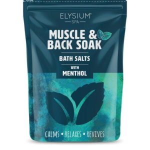 ELYSIUM MUSCLE & BACK SOAK WITH MENTHOL 450G