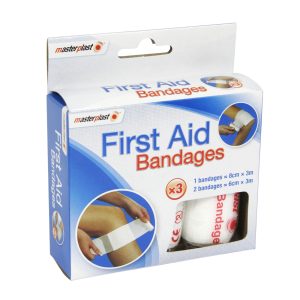 MASTERPLAST FIRST AID BANDAGES Pack Of 3