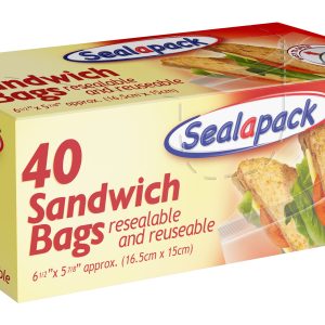 SEALAPACK SANDWICH BAGS Pack Of 40