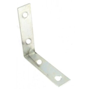 FAST PAK VALUE 3769 4'' 100MM CORNER BRACKETS ZINC 2 PER PACK