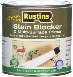 RUSTINS STAIN BLOCKER & MULTI SURFACE PRIMER 250ML
