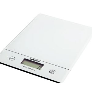 SABICHI KITCHEN DIGITAL SCALE WHITE 5KG