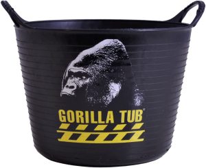 MICRO GORILLA TUB BLACK 0.37L