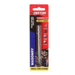 DEKTON MASONRY DRILL BIT 7MM X 100MM