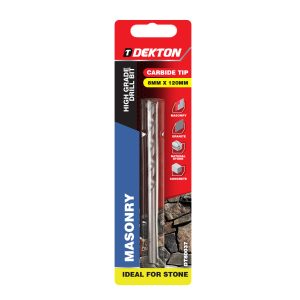 DEKTON MASONRY DRILL BIT 8MM X 120MM