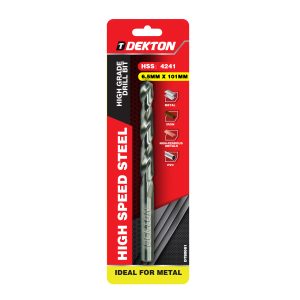 DEKTON HSS-R EDGE GROUND DRILL BIT 6.5MM X 10
