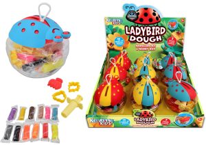 ASSORTED MONEYBOX BUG DOUGH TUBS