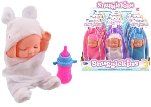 SNUGGLEKINS BABY WITH BLANKET IN EGG CASE