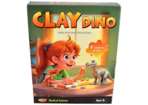WORLD OF SCIENEC MAKE YOUR OWN CLAY DINOSAURS