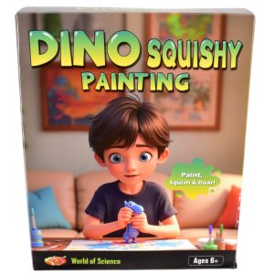 WORLD OF SCIENCE SQUISHY DINO PAINTING KIT