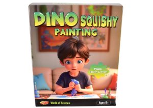 WORLD OF SCIENCE SQUISHY DINO PAINTING KIT