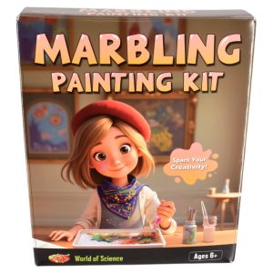 WORLD OF SCIENCE MARBLING PAINTING KIT