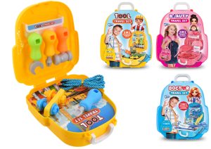ASSORTED BEAUTY TRAVEL SUITCASE PLAYSETS