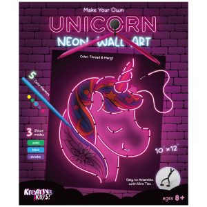 MAKE YOUR OWN UNICORN NEON WALL ART