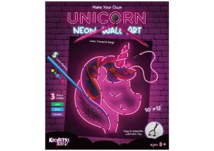 MAKE YOUR OWN UNICORN NEON WALL ART