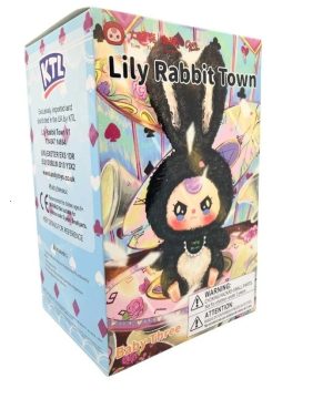 BABY THREE ASSORTED LILY RABBIT TOWN