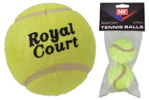 M.Y ROYAL COURT 2 PACK TENNIS BALLS