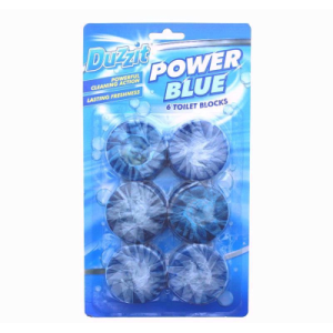 POWER BLUE TOILET BLOCK Pack Of 6