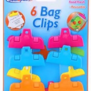SEALAPACK 6 BAG CLIP ASSORTED COLOUR