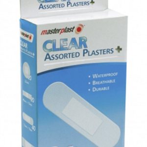 MASTER PLAST ASSORTED CLEAR PLASTERS Pack Of 100