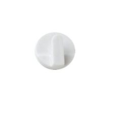 STAR Pack Of 2 SELF ADHESIVE HOOK LARGE ROUND WHITE