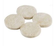 STAR Pack Of 4 SELF ADHESIVE PAD DIAMETER 38MM THICK FELT 4MM