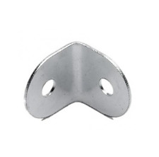 STAR Pack Of 8 MINI WORKTOP BRACKET BZP SQUARE 19MM