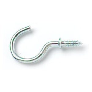 STAR Pack Of 8 CUP HOOK CHROME PLATED 38MM