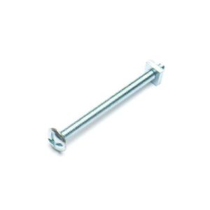 STAR Pack Of 4 ROOFING BOLT & NUT M6 X 50MM