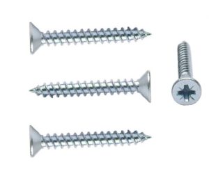 STAR Pack Of 57 POZI WOODSCREW CSK TWINTHREAD 6 X 3/4'' (3.5 X 20)