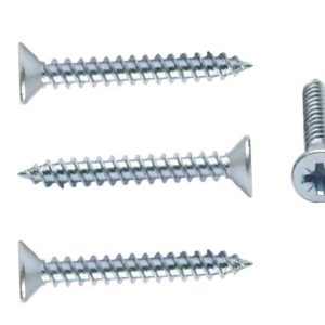 STAR Pack Of 57 POZI WOODSCREW CSK TWINTHREAD 6 X 3/4'' (3.5 X 20)