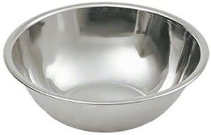 STAINLESS STEEL DEEP MIXING BOWL 24CM