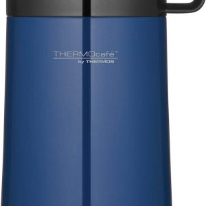THERMOS FOOD JAR CHALLENGER SNACK CONTAINER BLUE 0.5 LITRE