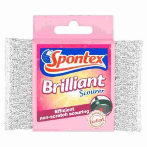 SPONTEX BRILLIANT NON SCRATCH SCOURER