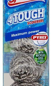 SPONTEX TOUGH SCOURER Pack Of 4
