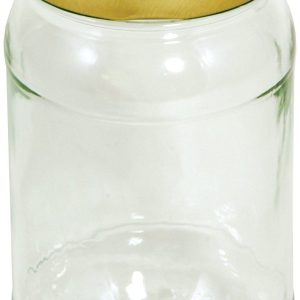 TALA PRESERVE JAR 16OZ 454G GOLD SCREW LID