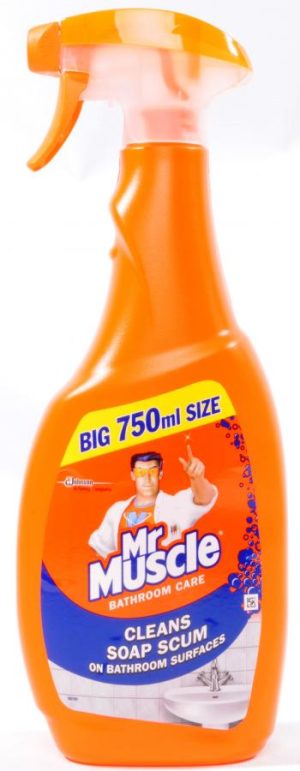 MR MUSCLE PLATINUM BATHROOM CLEANER SPRAY 750ML