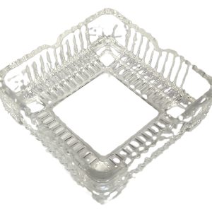 SQUARE GLASS ASHTRAY