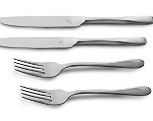 WINDSOR 2 TABLE KNIVES & 2 TABLE FORKS CUTLERY SET