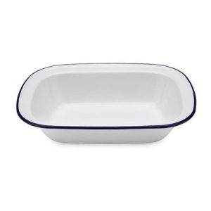 FALCON ENAMEL OBLONG PIE DISH 26CM