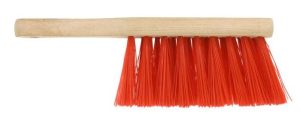ELLIOTT FSC WOODEN HAND BRUSH WITH STIFF RED PVC FIBRES 11 INCH