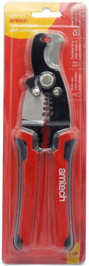 AMTECH WIRE STRIPPER WITH CRIMPER