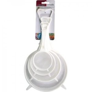 PRIMA ASSORTED PLASTIC STRAINER Pack Of 3