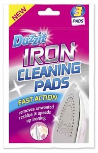 DUZZIT 3 PACK IRON CLEANING PADS