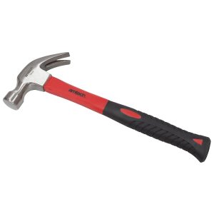 16OZ CLAW HAMMER FIBRE GLASS SHAFT