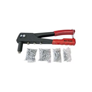 RIVET GUN WITH 60 RIVETS