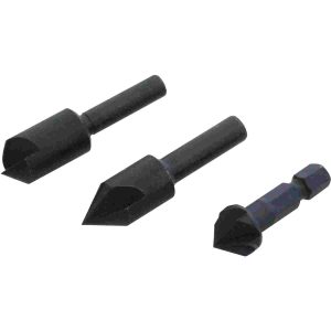 AM TECH 3PC COUNTERSINK BIT SET
